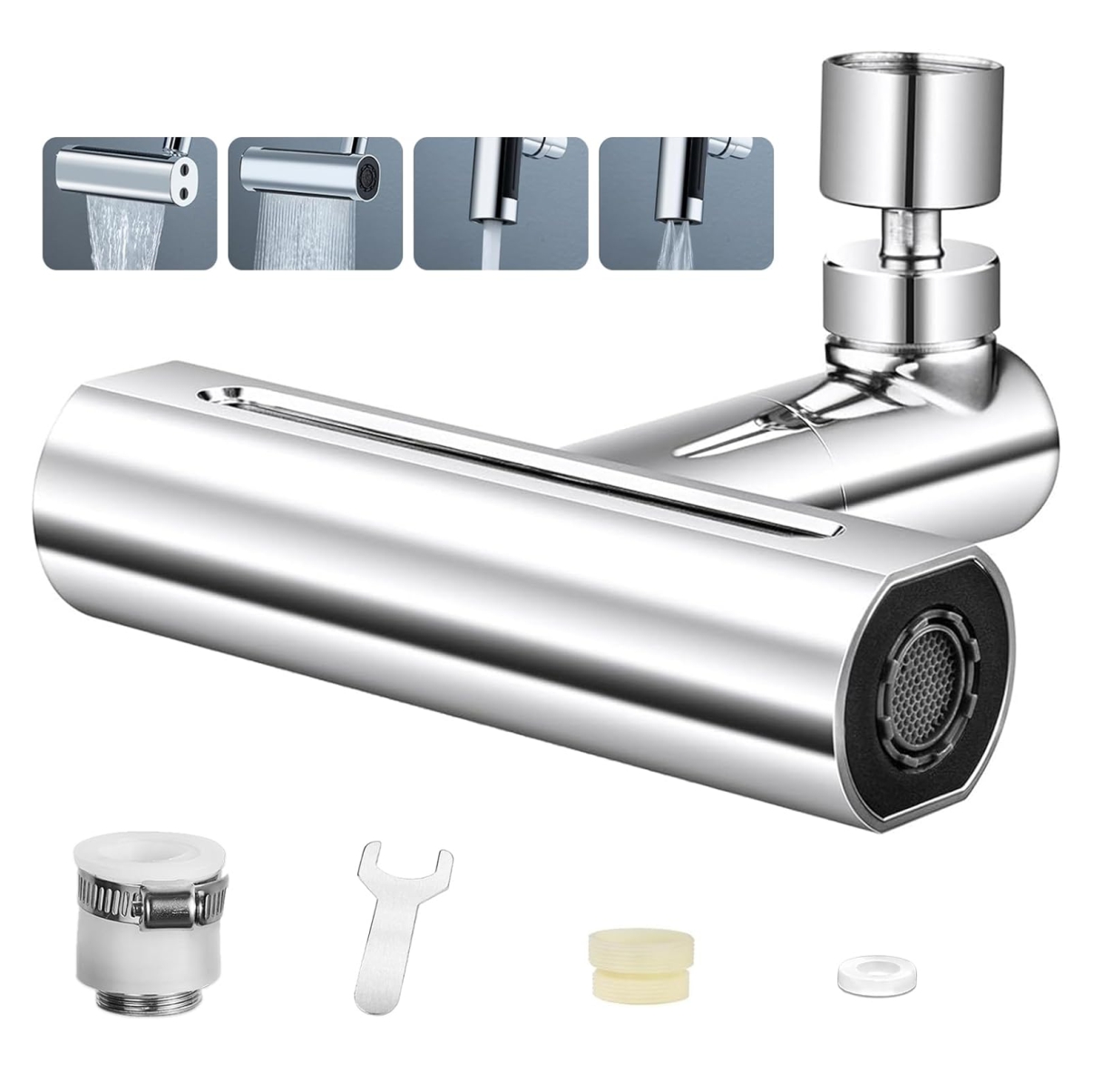 Miniatura 3 de Extensor de Grifo 4 modos Baño Cocina